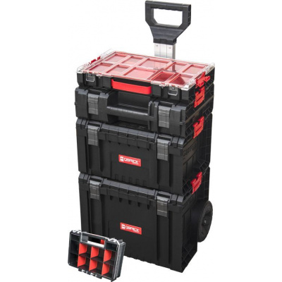 Qbrick Patrol Box QBRICK® System PRO Set 5v1 - Cart, Toolbox, Toolcase, Organizer 100 a Multi, 5 dielna sada boxov na náradie