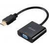 Akasa AK-CBHD15-20BK - redukcia HDMI - VGA 20cm