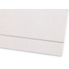 Penová guma Moosgummi s glitrami 20x30 cm - biela AB (2 ks)