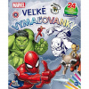Vymaľovanka veľká Marvel so samolepkami